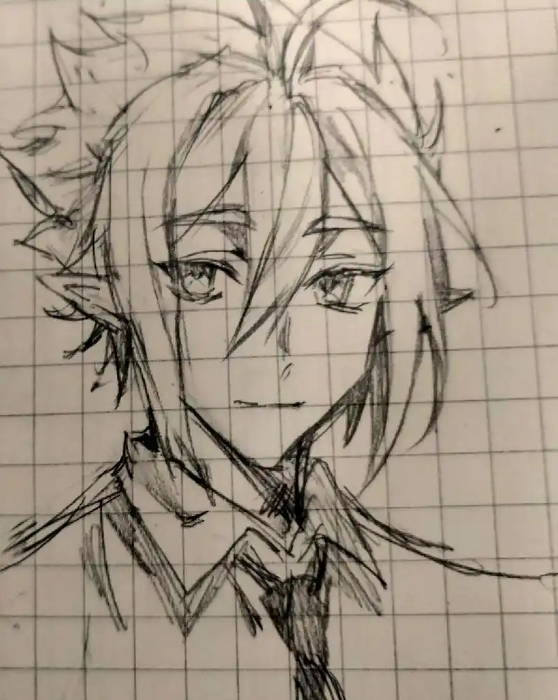 画画 #手绘 #二次元 #日常摸鱼 #日常瞎画 #安迷修 - 抖音