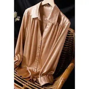 香槟色衬衫丝图片