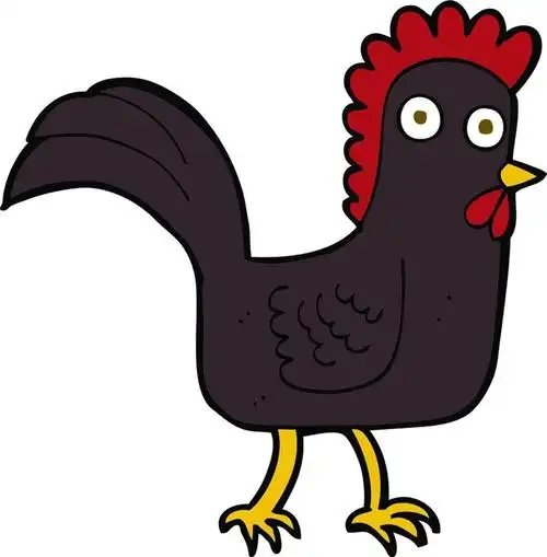 >卡通鸡
