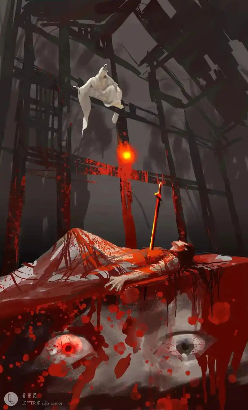 百剑穿心 厉鬼成形#天官赐福#花城#谢怜#虐哭 @抖音小助手 - 抖音