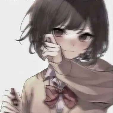 超稀有禁欲系高冷孤独动漫女生头像