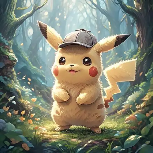 皮卡丘拟人头像💛