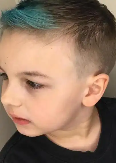 短头发发型图片男宝宝剪出的帅气吸眼短发造型3,2一6岁男宝宝发型寸