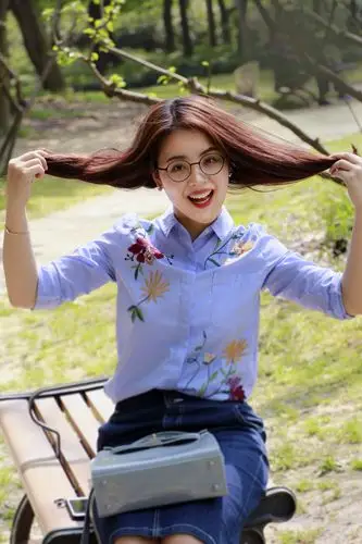 360度无死角的美女