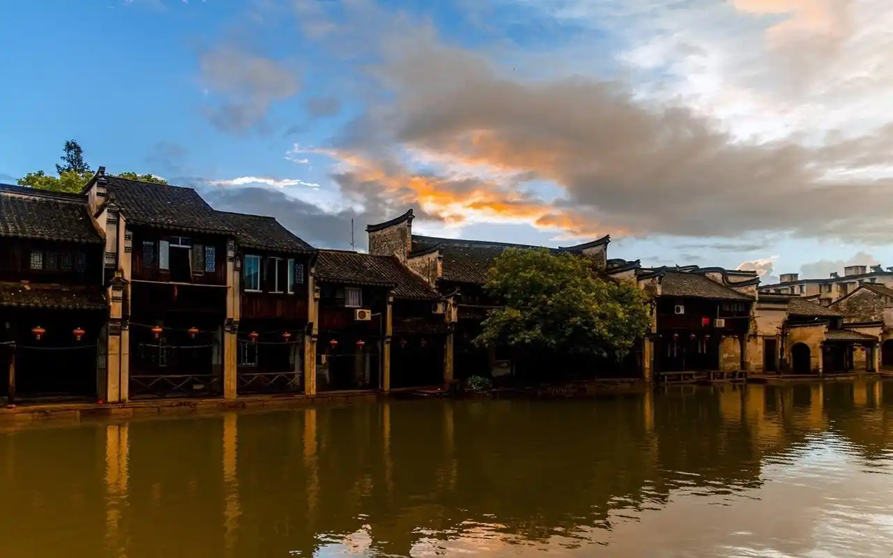 南浔古镇水乡风景桌面壁纸,经典婉约的江南水乡,南浔古镇唯美风景图片