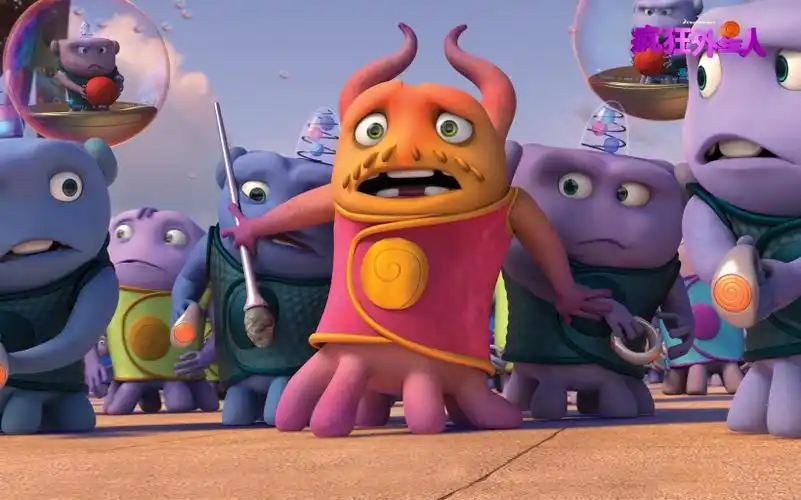 《疯狂外星人》动画电影桌面壁纸 - 第5张