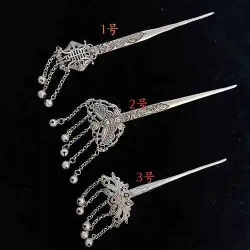 发簪沈银灯同款古代盘发古风流苏头饰公主步摇发饰