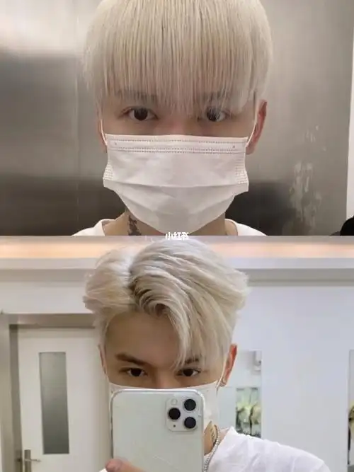 今天给大家带来王嘉尔同款发型详细修剪教程,敲重点来点:1头顶长度