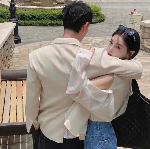 高级感真人情侣头像