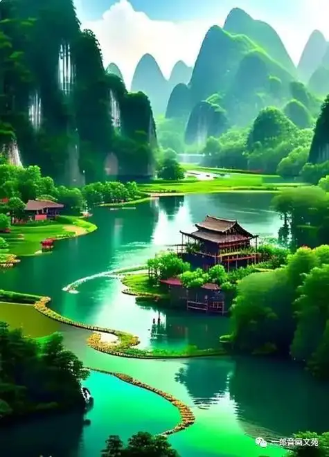 山美水也美,这些自带滤镜的山水美景,真是美的太不像画了!