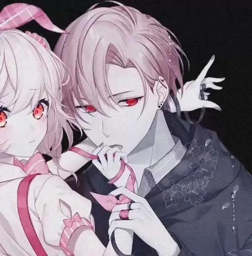 情侣动漫头像/情头/二次元/抱宠情头