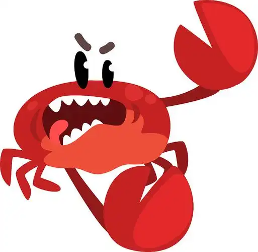 有趣的卡通螃蟹为您设计图片素材