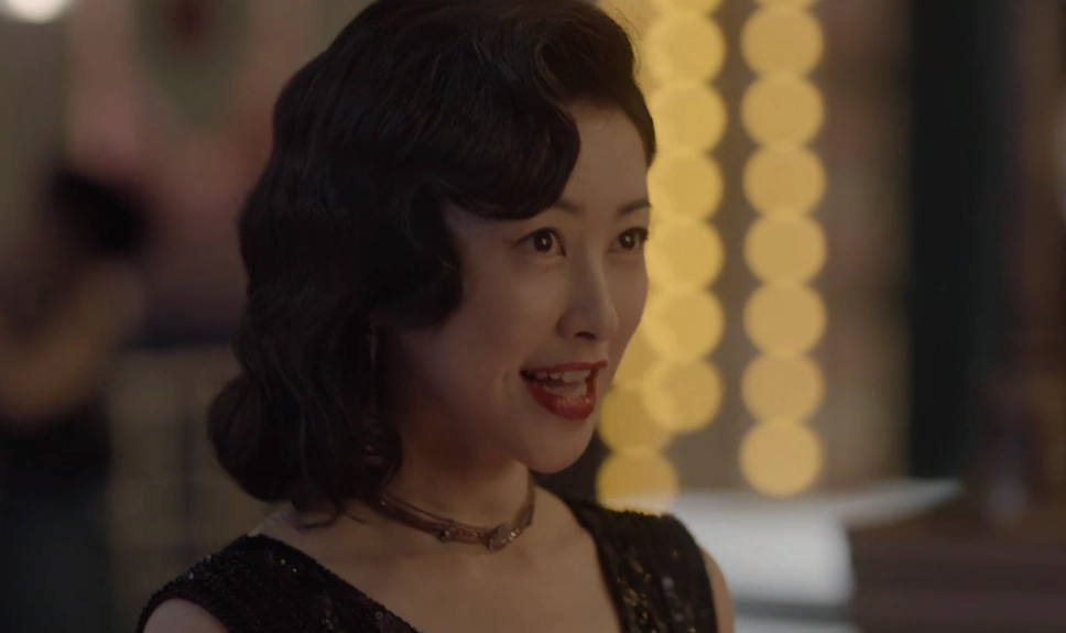 电视剧叛逆者蓝心洁扮演者朱珠旗袍剧照图片