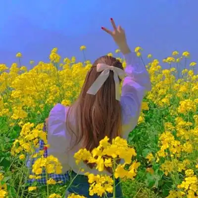 女生头像温柔干净气质背影_女生头像_头像屋