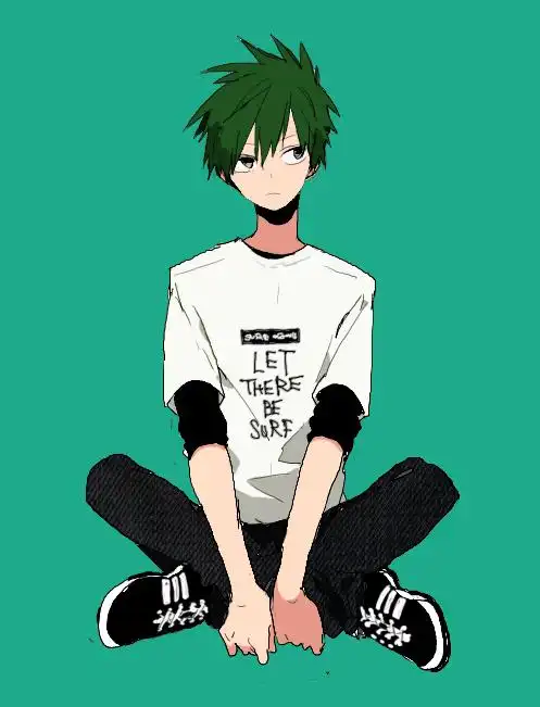 动漫二次元少年日系服装绘画素材p站