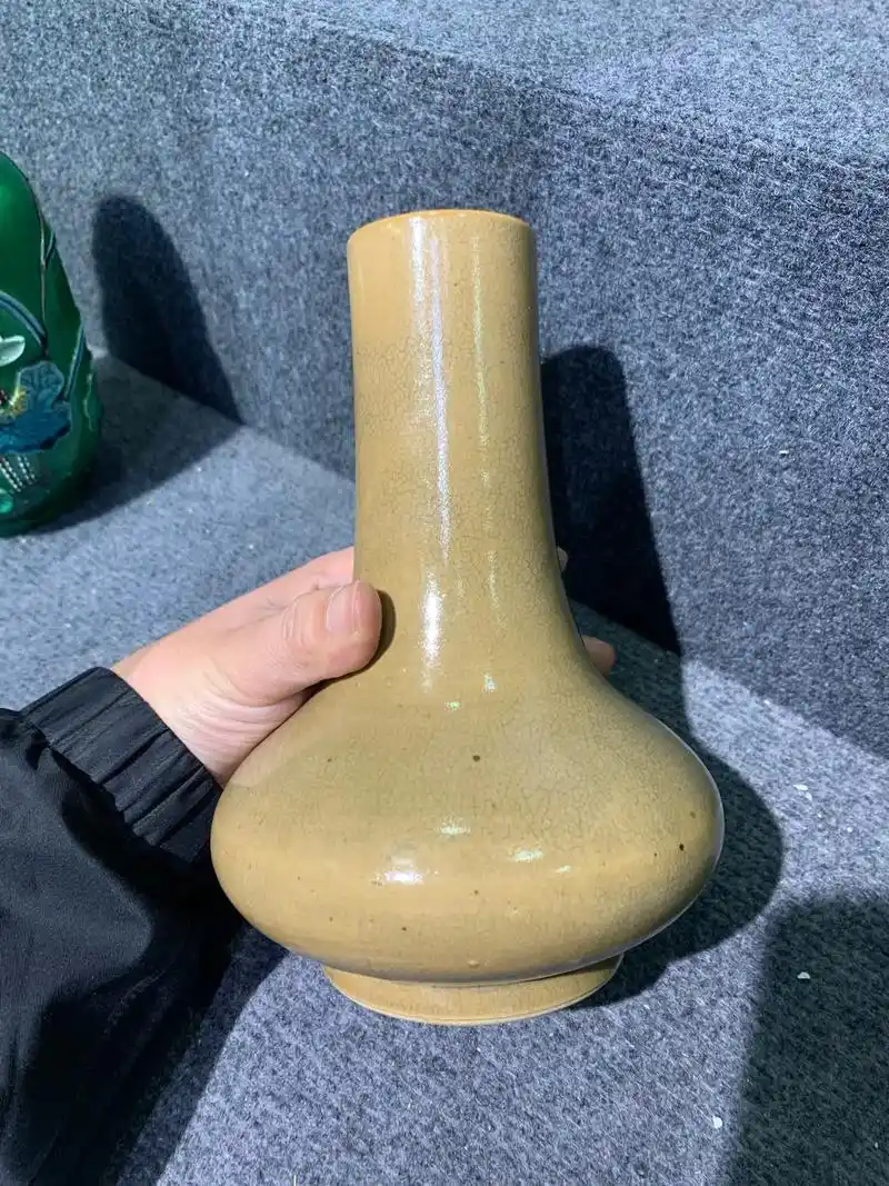 清代黄哥釉全美品