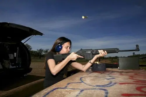 一组美国赏金猎人的真实照片