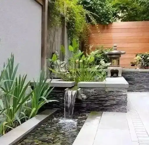 石器小水景,禅意十足