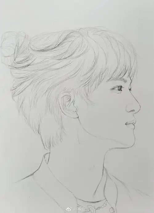 周深粉丝思念成疾##手绘周深