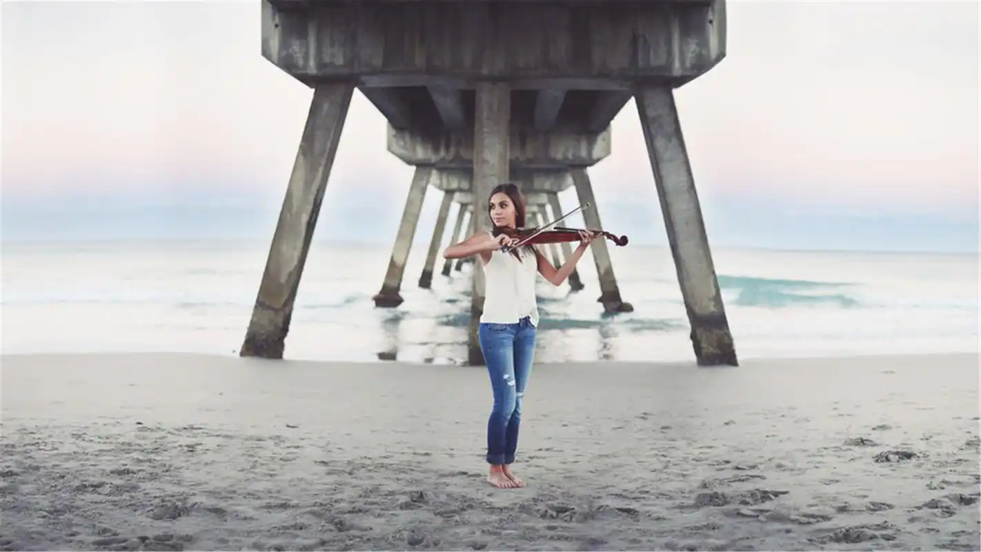 欧美小清新文艺范儿音乐美女唯美桌面壁纸第一辑