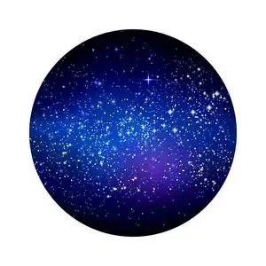 星空图紫色高清图片