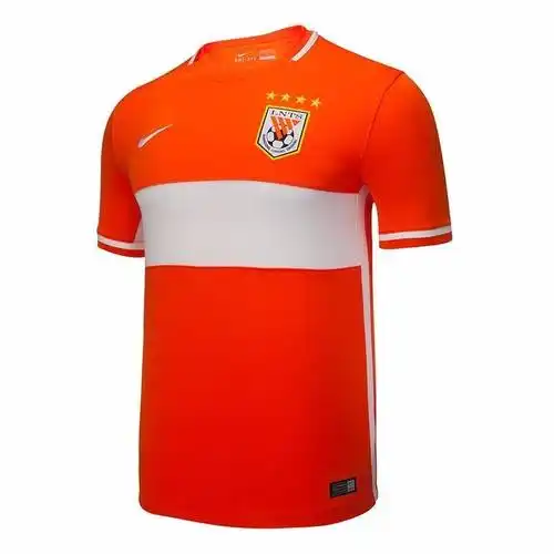 搜集品中超 山东鲁能主场球迷版球衣 足球比赛服 806695-815 正版_7折