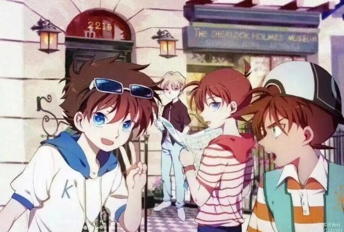 名柯f4闪亮登场!