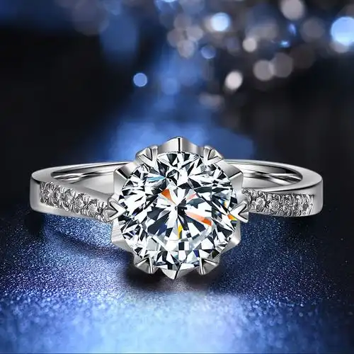 女钻戒款式图