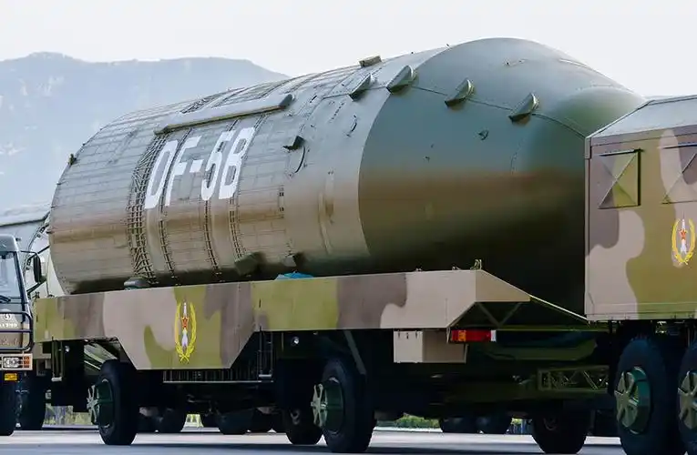 重磅!东风5c洲际导弹曝光:十个弹头分别飞向十个目标