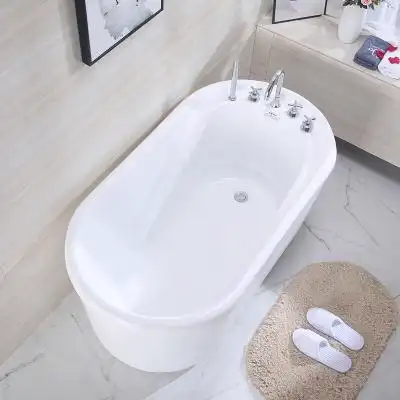 亚克力日式式家用浴缸闪电客卫生间小户型浴盆水疗成人单人浴池_988