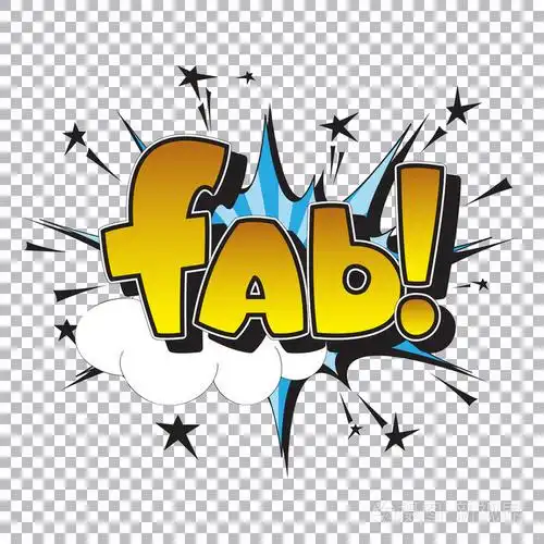 感叹fab漫画的风格在原始的拼写