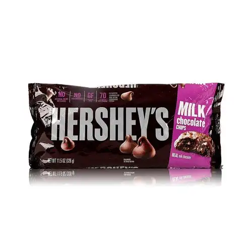 hersheys milk chocolate chips 326g