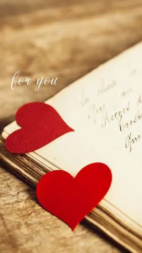 唯美浪漫爱心主题手机壁纸