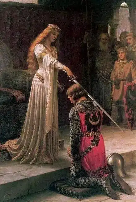 这时候,他们已经进入壮年,武艺也已学成,有能力按照骑士精神行事了.