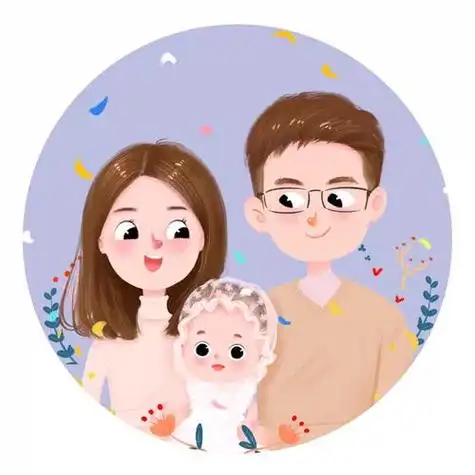 一家人卡通头像