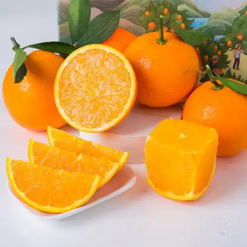 [五个农民]精品湖北秭归伦晚春橙 9斤装大果新鲜水果柑橘橙子报价_参