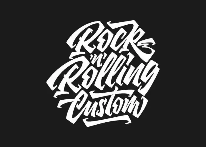 【字体设计欣赏】max bris漂亮英文手绘字体设计欣赏