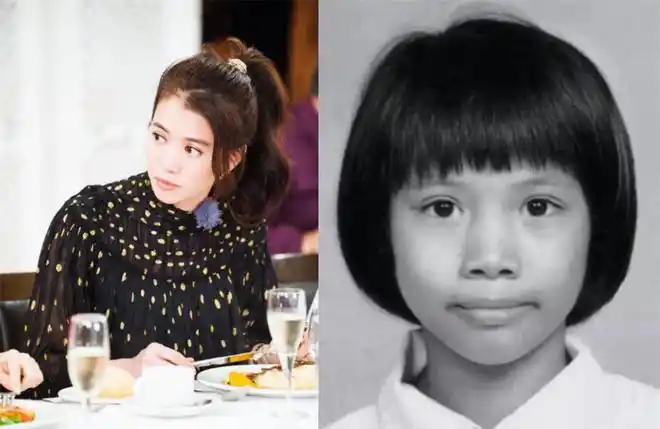 首先这位是大姐姐袁咏仪,每次出镜的时候,她的造型总是显得很成熟