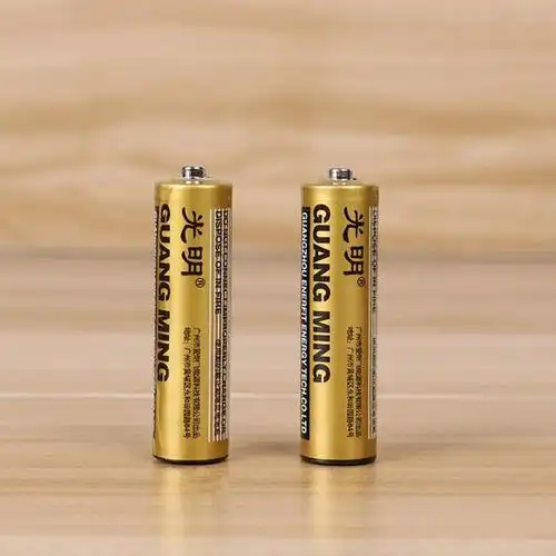 正品光明电池七号4粒装光明5号电池碳性干电池七号电池aaa玩具15v空调