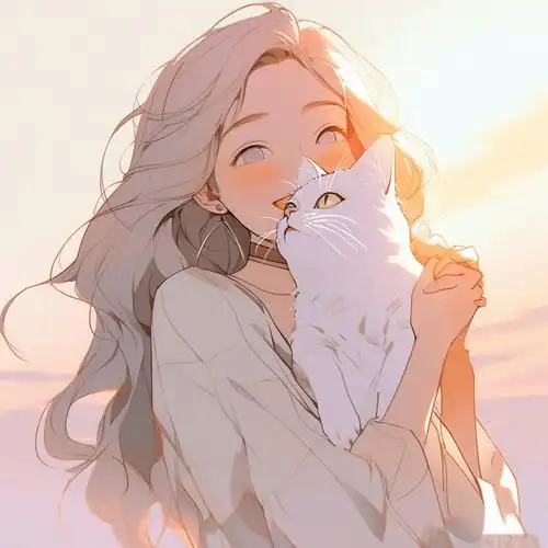 动漫头像|高颜值治愈系动漫风格女头_网络