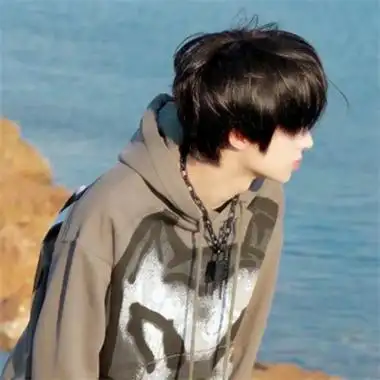 侧颜杀冷酷成熟侧脸男生真人头像