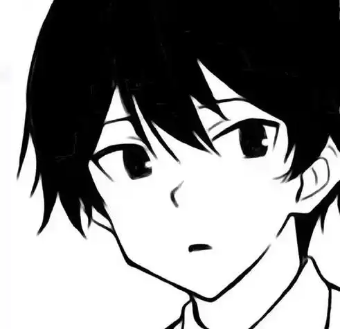 qq头像男动漫黑白酷 动漫头像图片大全 -【爱个性】