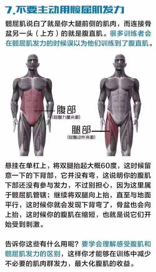 同样的时间 同样的动作 有人把马甲线练的棒棒的 有人却不见起色 责任