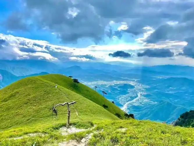 江西萍乡武功山景区众多摄影爱好者驴友心中的天堂