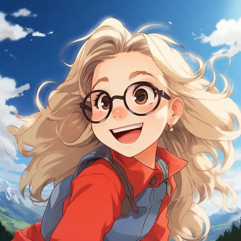 情头|治愈系可爱漫画头像 眼镜篇 永远开怀大笑,永远青春洋溢.