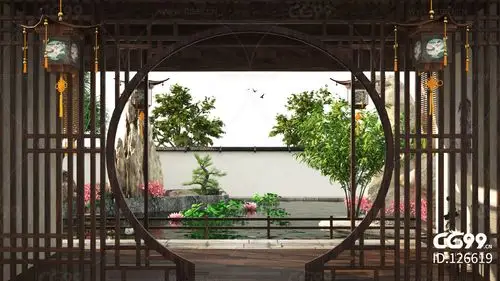 古风场景 古风 场景 园林 古风园林