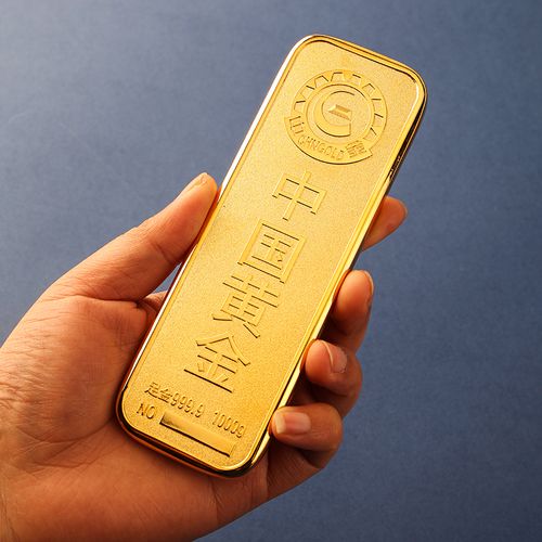 仿真假金条金砖100克足重铜镀金样品黄金块模型道具金店银行摆件