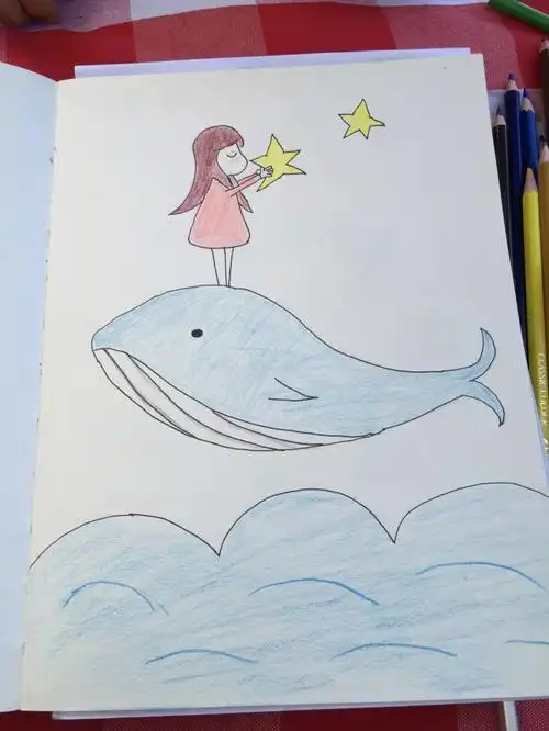 封面简笔画手绘有颜色 简笔画图片大全-蒲城教育文学网