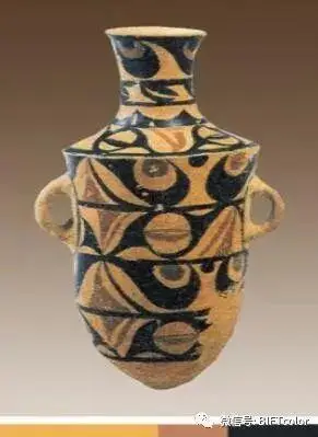 庙底沟文化变体鸟纹彩陶