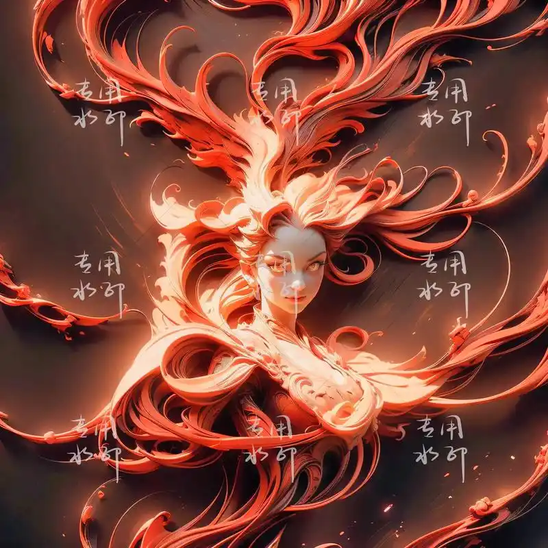 凤凰涅槃.#视觉错觉 #值得你长期不换的头像 #幻觉 #专属 - 抖音